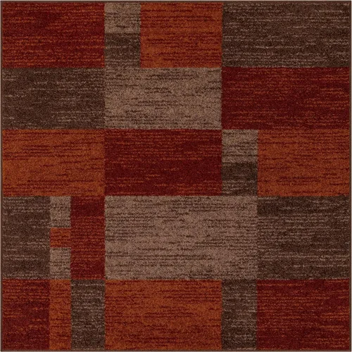 Vista 44 de Unique Loom - Alfombra de la colección Otoño Providence (rectangular de 2 x 3 pies 1 pulgada, azul grisáceo/marrón claro)