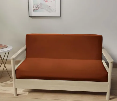 Vista 11 de LANE LINEN Fundas para futón de tamaño completo, fundas elásticas 100% algodón, funda de colchón de tamaño completo para sofá cama de futón, funda