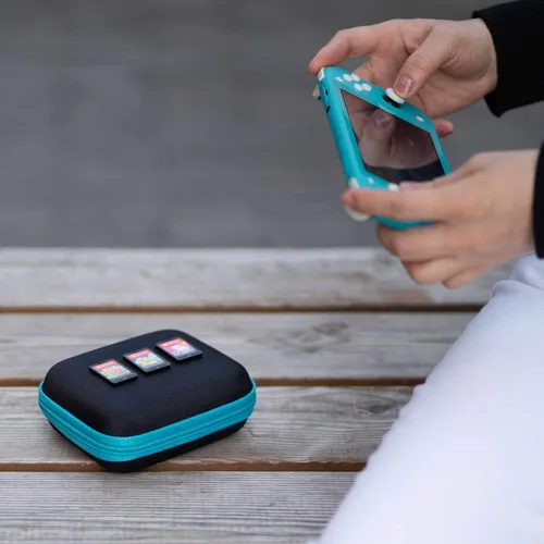 Vista 6 de ButterFox 45+12 Switch Game Case for Nintendo Switch (45 physical+12Micro SD digial slots), Switch Game Card Storage Holder or SD Memory Card Case