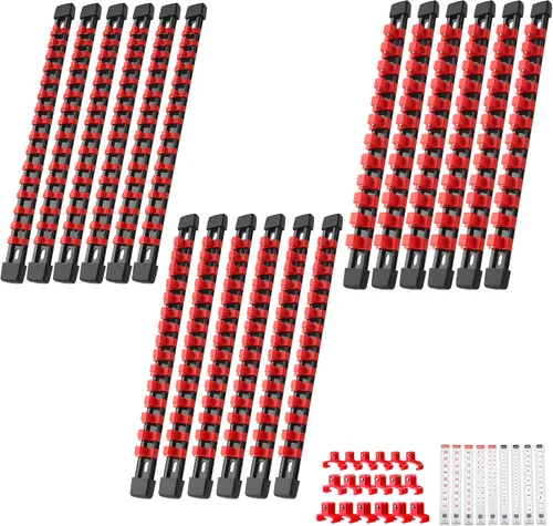 Vista 10 de Reniteco Juego de organizador de enchufes, paquete de 3, unidad de 1/2" x