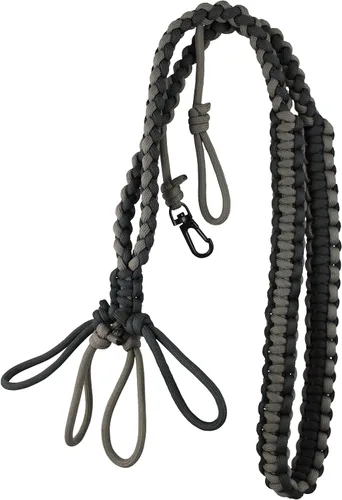 Vista 2 de Cupped Waterfowl Cordón trenzado de llamada para llamadas de pato, cordón de paracaídas duradero ajustable, cordón de llamada de caza, verde/caqui