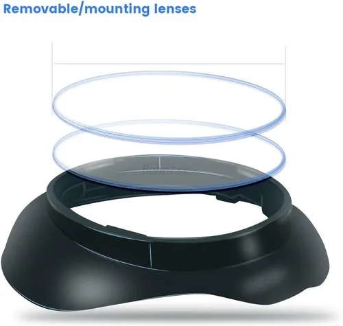 Vista 6 de Glasses Spacer for Meta Quest 3,Lens Protector Glasses Headset Replacement Part for Quest 3