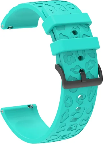 Vista 5 de TenCloud Accesorios para reloj inteligente compatibles con iTech Fusion 2/2S / 2R, correa de reloj de silicona de 0.787 pulgadas de liberación