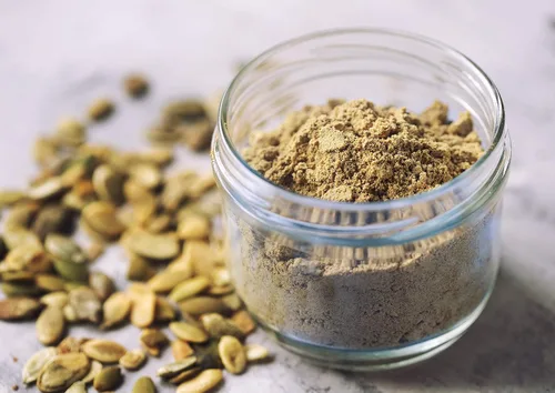Vista 5 de Food to Live Proteína en polvo de semillas de calabaza tostadas orgánicas, 1.5 libras, 60% de proteína, sin OMG, pura, a base de plantas, vegano