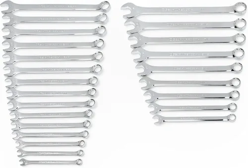 Vista 5 de GEARWRENCH 81916 Juego de llaves combinadas de 22 piezas de 12 puntos, patrón largo, métrico