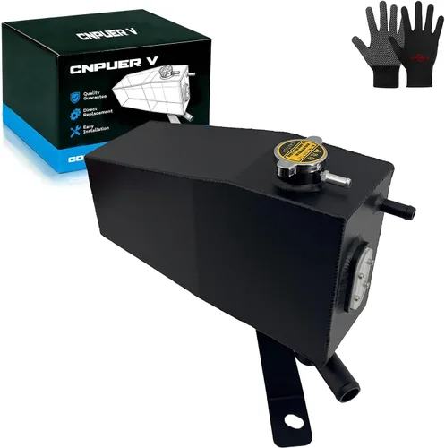 Vista 9 de Tanque de depósito de refrigerante con tapa diseñado para modelos Ford Focus 2012-2018, Escape 2013-2016, C-MAX 2013 a 2018 y Transit Connect