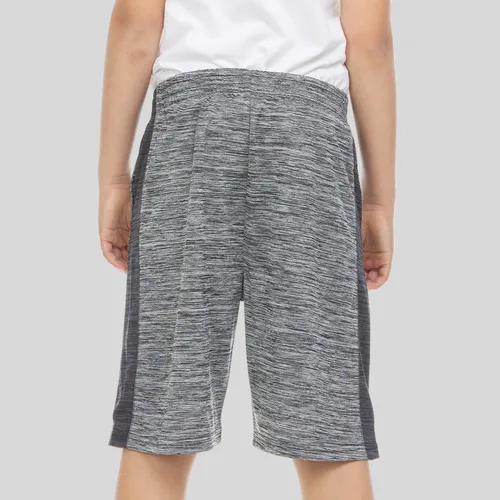 Vista 4 de Essential Elements Paquete de 5 pantalones cortos de baloncesto con bolsillos para niños