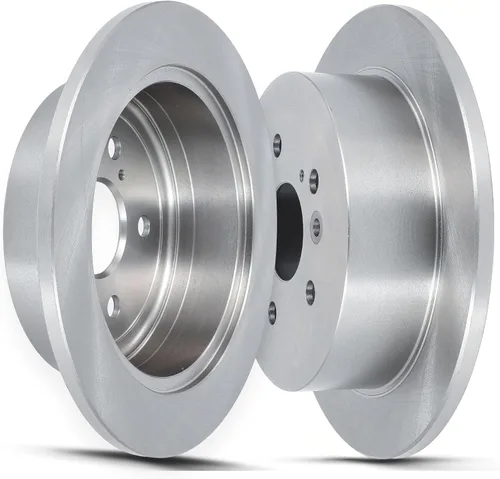 Vista 33 de SCITOO Rotores de freno trasero para Honda para CR-V 2002-2004 Frenos de disco perforados y ranurados Rotores de reemplazo: 31304