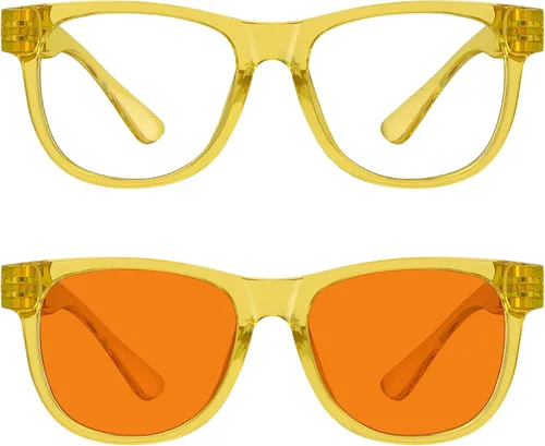 Vista 364 de Eyekepper Gafas de luz azul para hombre y mujer, paquete de 6 lentes Pilot Paquete de 6 color mezclado