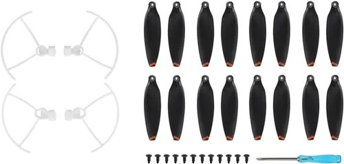 Vista 8 de 8/16 piezas de repuesto para hélices de dron, hélice CW/CCW de liberación rápida para FIMI X8 Mini accesorio (color : 1 juego dorado)