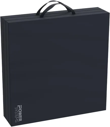 Vista 3 de Power Systems Alfombrilla de gimnasio premium, negro azabache