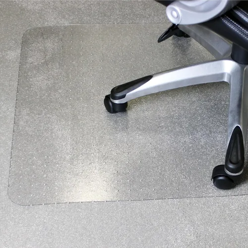 Vista 6 de ECO, tapete transparente rectangular para silla, Transparente