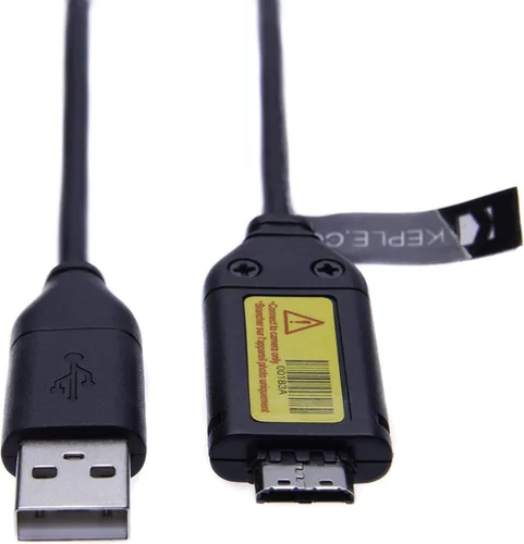 Vista 2 de Cable USB para cámara digital Samsung P1000, P800, PL10, PL100, PL101, PL120, PL121, PL150, PL151, PL170, PL171, PL20, PL200, PL201, repuesto