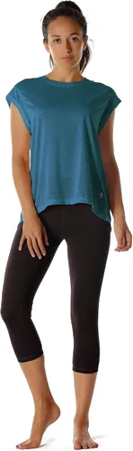 Vista 2 de icyzone - Camisetas de entrenamiento con espalda abierta, para yoga