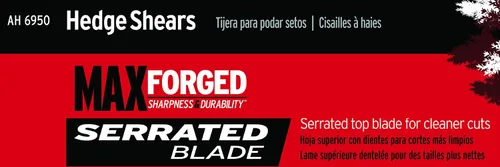 Vista 2 de Corona AH 6950 Cizalla dentada para setos, hoja de 8-1/2 pulgadas