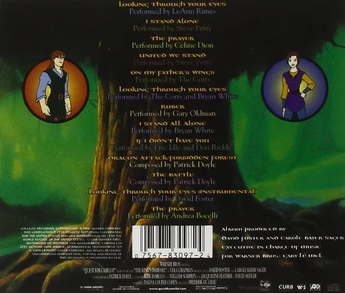 Vista 2 de Quest For Camelot Music From The Motion Picture