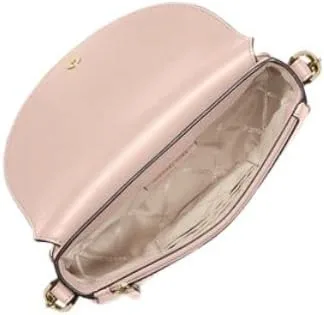 Vista 3 de Michael Kors Jet Set Charm Saffiano - Bolso cruzado de cuero (rosa suave), Rosa suave