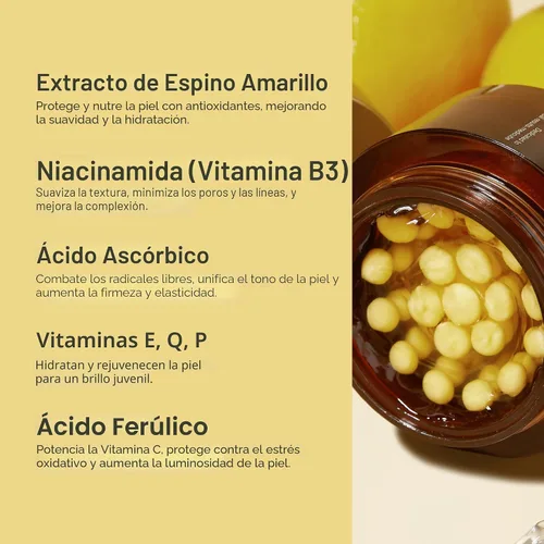 Vista 2 de medicube Dúo para Piel Desigual y Firmeza: Crema Hidratante Facial de Cápsulas Doradas de Vitamina C Profunda y Crema de Cápsulas de Colágeno Rosa