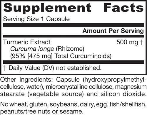 Vista 9 de Curcumin 95 de Jarrow Formulas, CUR120, 1, 1 500 mg, antioxidante y apoyo articular, estandarizado a la curcumina, apoyo contra radicales libres