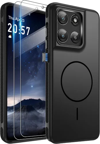 Vista 357 de Jshru Funda para Samsung Galaxy S26 Plus/Galaxy S25 Plus: para Galaxy S24 Plus [compatible con Magsafe] [2 protectores de pantalla HD] cubierta