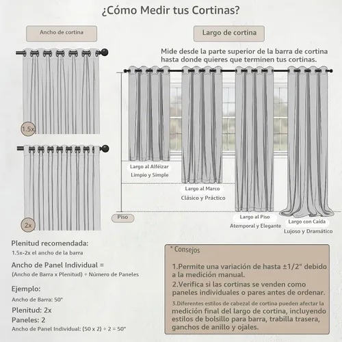 Vista 9 de jinchan - Cortinas bohemias 100% blackout de 54 pulgadas de largo para dormitorio, estampado geométrico negro sobre beige, con ojales
