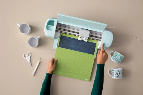 Vista 2 de Cricut calcomanía Back esteras 12"x12" de corte 3/pkg-green, Azul y Morado