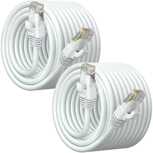 Vista 23 de Maximm Cable Ethernet Cat6, color negro (paquete de 2), cable UTP de 10 Gbps 550 MHz