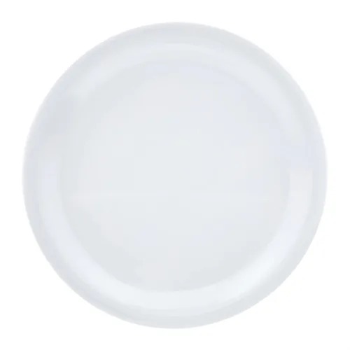 Vista 3 de AmazonCommercial Simplicity - Juego de 6 platos ovalados de melamina blanca de 7.25 pulgadas