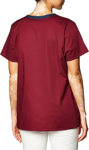 Vista 3 de Wink 'Wonderflex' paciencia 'cuello curvado parte superior' parte superior de uniforme