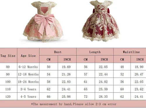 Vista 7 de NNJXD - Vestido de princesa de tul con flores, para usar en bodas, para niñas pequeñas y bebés