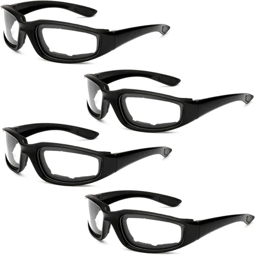 Vista 15 de Peciees - Gafas de sol para montar en motocicleta, 4 unidades, para exteriores