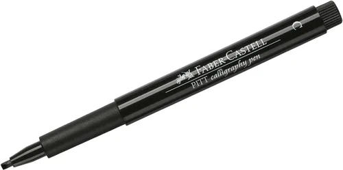 Vista 2 de Faber-Castell Pitt – Pluma estilográfica, color negro 199