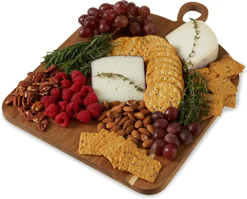 Vista 6 de Tabla de servir grande Twine, accesorios para tablas de charcutería, bandeja de servir para aperitivos, tabla de cortar grande, bandeja de servir