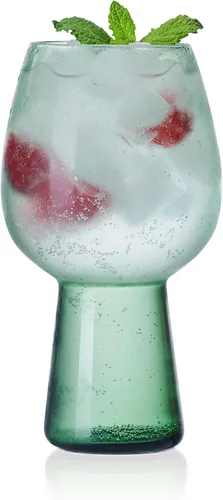 Vista 6 de Mikasa Phoebe - Vaso para bebidas (4 unidades), color salvia