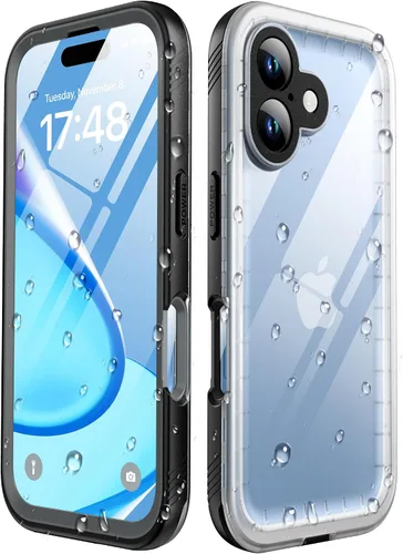 Vista 73 de SPORTLINK Funda impermeable para iPhone SE 3rd 2022/iPhone SE 2nd 2020/iPhone 7/8 - Con protector de pantalla integrado, funda impermeable de cuerpo