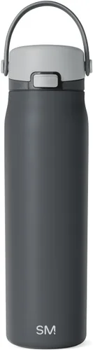 Vista 26 de Simple Modern Mesa Sport Botella de Agua con Tapa de Sorbo Cubierta Botella de Acero Inoxidable Aislada de 24oz Compatible con Portavasos