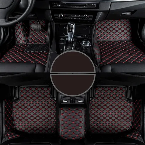 Vista 10 de Tapete de coche personalizado para Nissans, Altima, Bluebird, Sylphy Tiida, Livina, Sunny March, accesorios para pies, alfombras (color : 1)