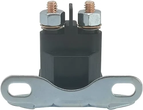Vista 2 de Solenoide de arranque para tractor de césped compatible con tractores Troy Bilt, John Deere, Zero-Turn, Toro, MTD