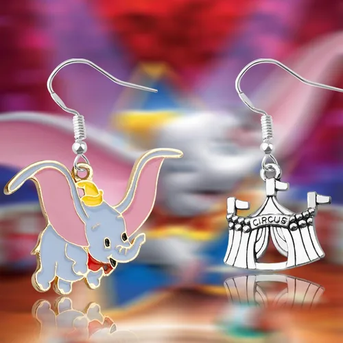 Vista 7 de AKTAP Funny Fly Elephant Inspired Zipper Charm for Hand Bag Purse Fly Elephant Pendant for DIY Jewelry Making