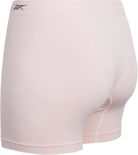 Vista 6 de Reebok Ropa interior para mujer y niño, paquete de 4 pantalones cortos sin costuras de pierna larga para mujer