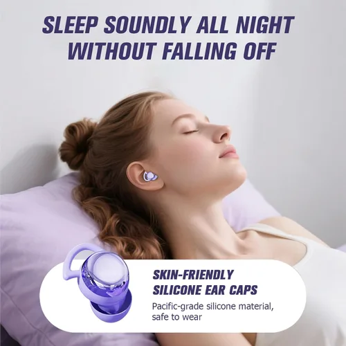 Vista 2 de Yihou Mini auriculares invisibles para dormir, inalámbricos, Bluetooth, cómodos, para dormir de lado, pequeños, pequeños, discretos, ocultos
