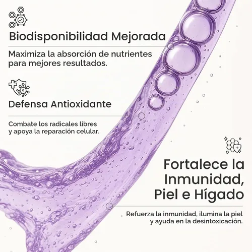 Vista 5 de Aurora Nutrascience Micro-Pack Glutatión liposomal, 10 paquetes