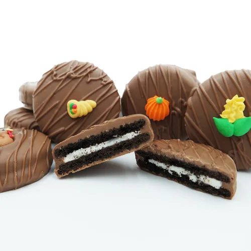 Vista 163 de Galletas Oreo bañadas en chocolate oscuro y con leche, de Philadelphia Candies