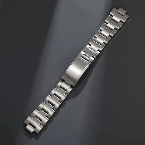 Vista 7 de Correa de acero inoxidable 316L 20MM Oyster Watch Band para reloj RLX