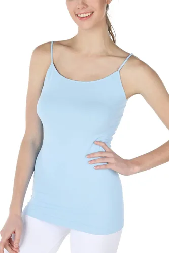 Vista 19 de NIKIBIKI Camisola básica sin costuras para mujer, fabricada en Estados Unidos, talla única