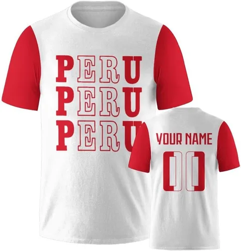 Vista 47 de Camisetas de fútbol nacionales personalizadas 2024 con diseño de fuentes, ropa personalizada con tus números de nombre para hombres, mujeres