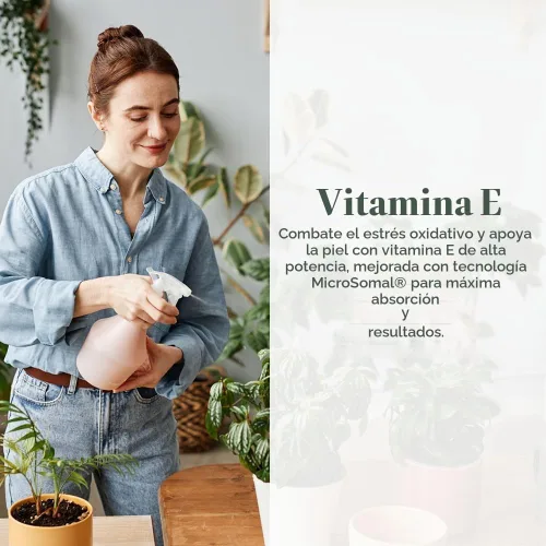 Vista 2 de Global Healing - Gotas líquidas orgánicas de vitamina E de 40 mg - D-alfa