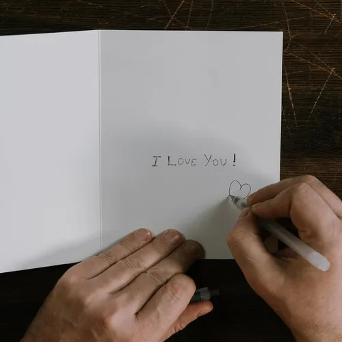 Vista 7 de SuperShunhu Tarjeta de poema de cumpleaños para él y ella, tarjeta de cumpleaños romántica para novio, novia, tarjeta de amor de feliz cumpleaños