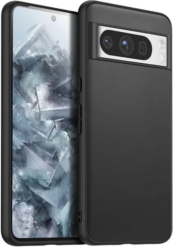 Vista 19 de X-level Funda protectora inalámbrica para Google Pixel 8 Pro, piel azul, ajuste delgado, con protección para lente de cámara