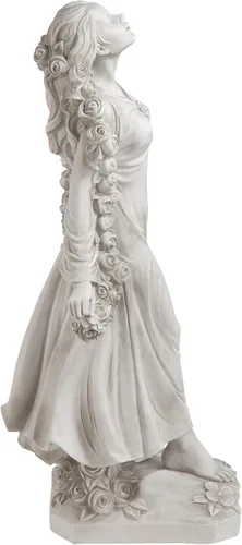Vista 7 de Design Toscano Flora: Estatua de la Patrona Divina de los Jardines